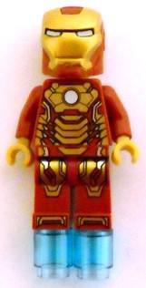 LEGO Minifigure-Iron Man Mark 42 Armor-Super Heroes / Iron Man 3-SH065-Creative Brick Builders